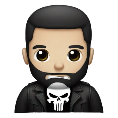 The punisher  sticker