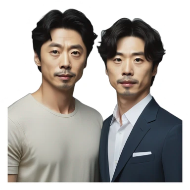 Gong Yoo and Lee Dong-wook from Guardian: The Lonely and Great God sticker