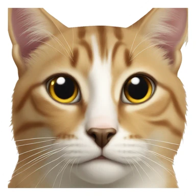 horse on a cat sticker