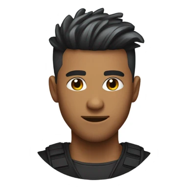 Streamer ninja with a low taper fade  sticker