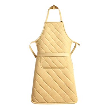 Cinematic Realistic Apron & Oven Mitts, a neatly folded soft pastel apron with subtle fabric textures, resting next to thickly padded oven mitts with a quilted pattern, warm golden kitchen lighting reflecting off the fabrics, evoking a sense of homely warmth and culinary creativity. sticker