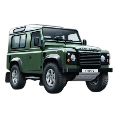 Land rover defender sticker