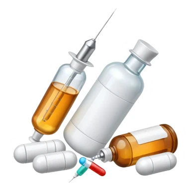 alcohol pills and drugs and serynge  sticker