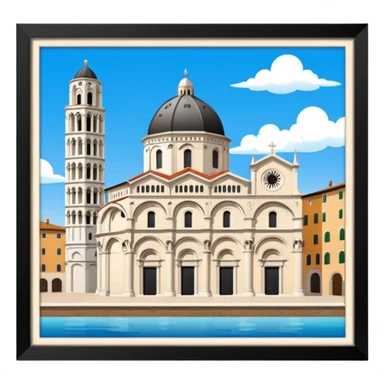 battistero campo dei miracoli sticker