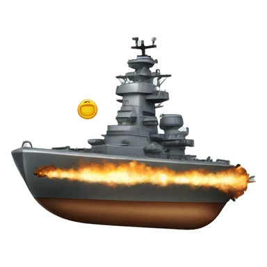 Battleship lunch missle sticker
