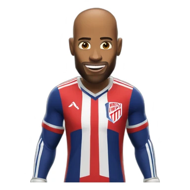 Thierry Henry joue a fornite sticker