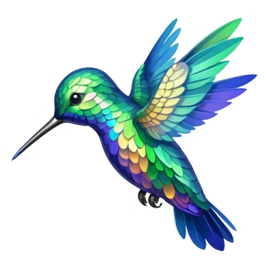 Hummingbird sticker