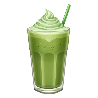 iced matcha latte sticker