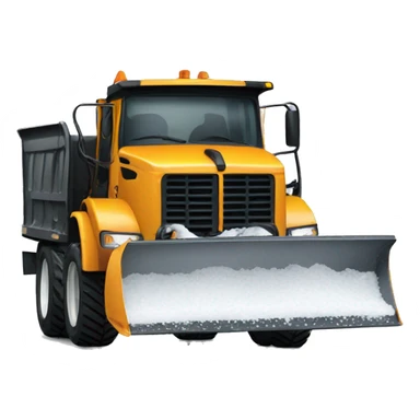 Snow plow sticker