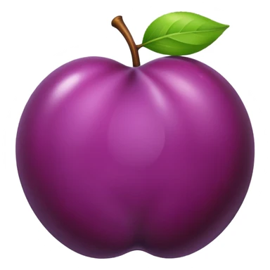 plum sticker