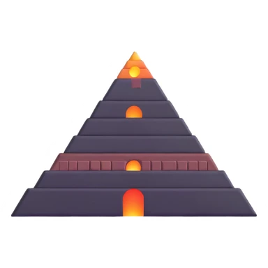 Toltec pyramid sticker