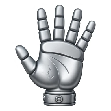 strong heavy metal hand ich liebe dich geste sticker