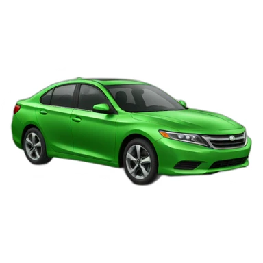 new car green sticker