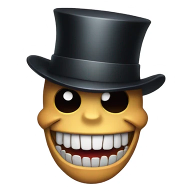 jaws with tophat sticker