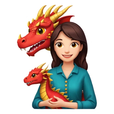 Sara from the dragon puppeteer sun set sara sticker