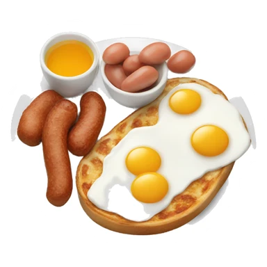 english breakfast sticker