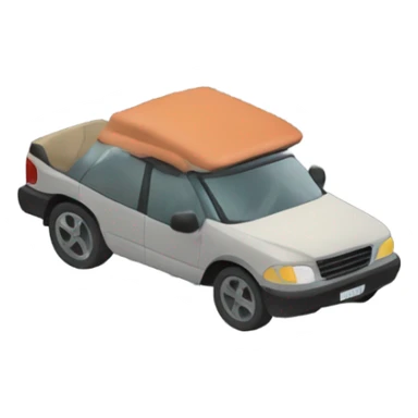 A vehicle on an unknown road sticker