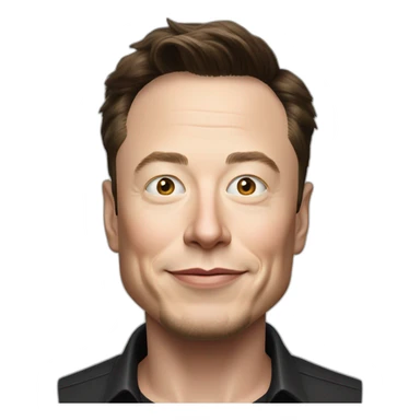 Elon Musk bois du lait sticker