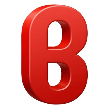 red number 6 sticker