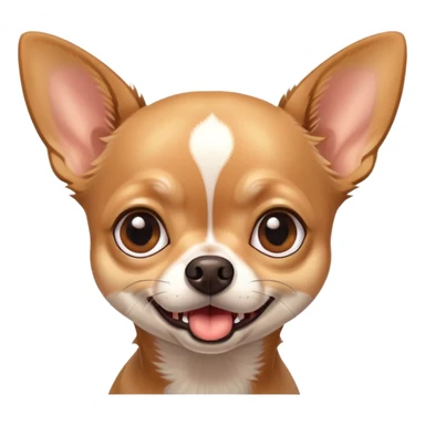 A chihuahua with a very very shocked  sticker