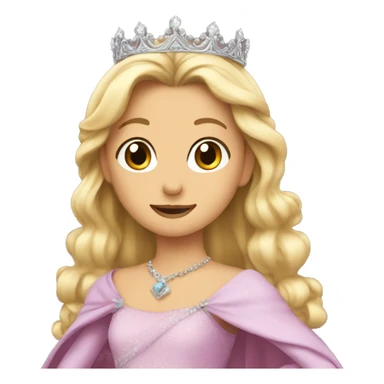 Me as princess  sticker