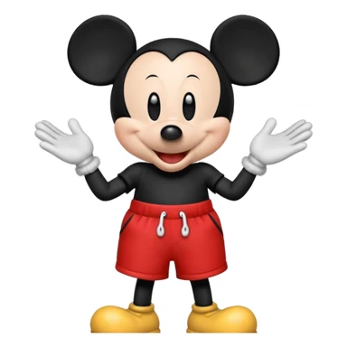 Mickey mouse sticker