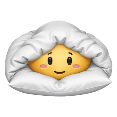 Oreiller sans visage sticker