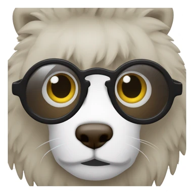 Chico alto de pelo negro lentes con montura negra sosteniendo una camara  sticker