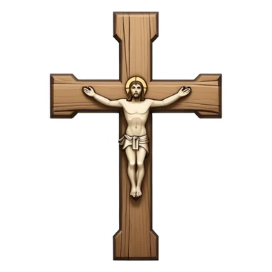 Create more catholic cross emojis more simple and clean but now Catholic  keep it black and white no crucifix  sticker