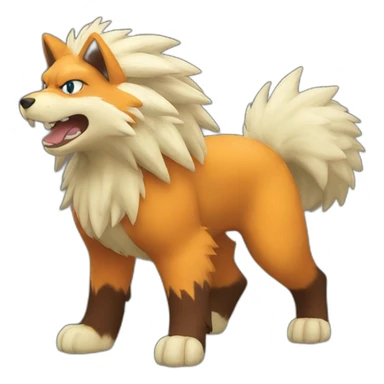 Arcanine sticker