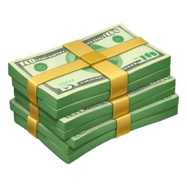 mazzetta di banconote  sticker