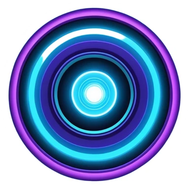 Futuristic camera aperture transforming into a vortex of light rays converging on a glowing product silhouette (e.g., lamp, watch), deep space blue (#0A1A2F) to electric violet (#8A2BE2) gradient with neon cyan (#00FFFF) sticker