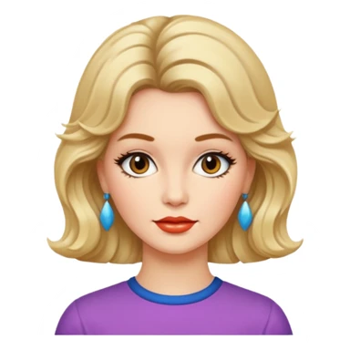 70s 80s single women sticker