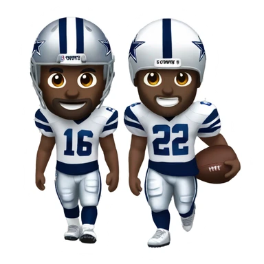 NFL football player, Dallas cowboys, punt   sticker