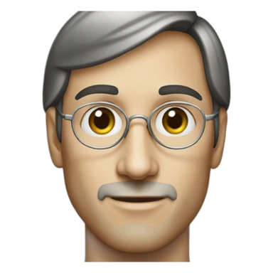 steve jobs young sticker