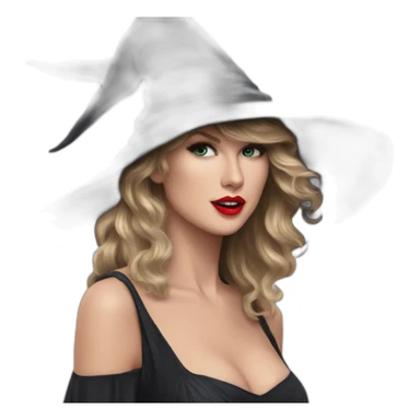 Taylor swift as witch of the east sticker