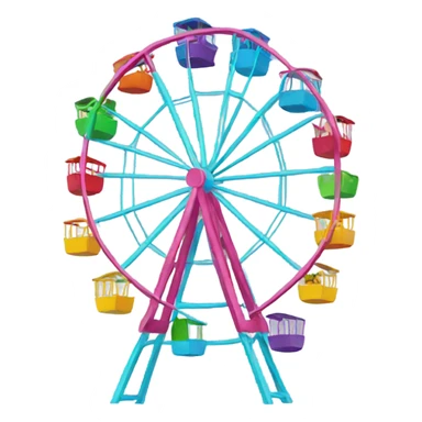 ferris wheel sticker