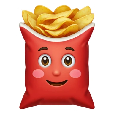 Chips Red
 sticker
