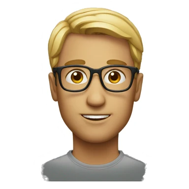 very smart face sticker