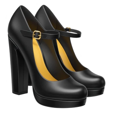 Block heels sticker