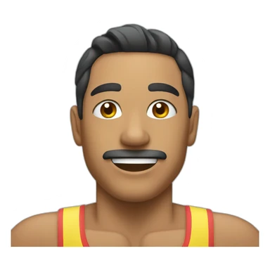 Natación en el mar sticker