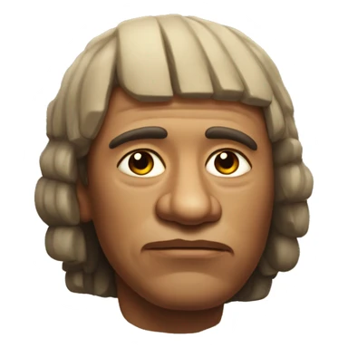 huaco retrato moche sticker