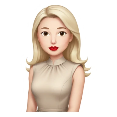 Elon musk dressed in drag sticker