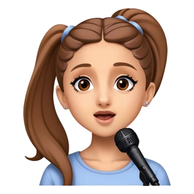 Ariana grande sing sticker