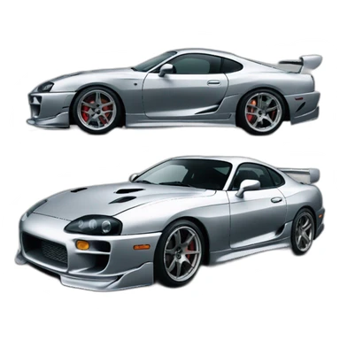 Supra Fast and furious sticker