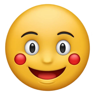 actúa como un experto creando un emoji redondo de emociones sonriente con el pulgar arriba con símbolo del S.R.I. con colores fondo blanco, letra azul, y pulgar rojo. sticker