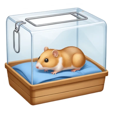 hamster cage sticker