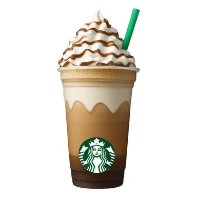 Starbucks frappuccino sticker