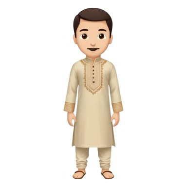 Kurta salwaar sticker
