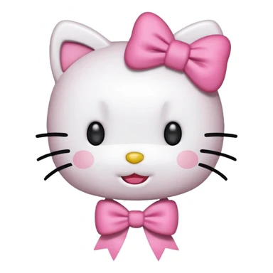 hello kitty cheering sticker